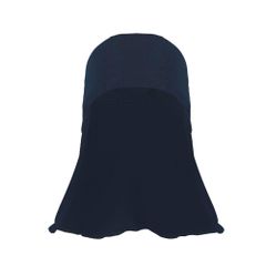 [FUPUONE] ヘルメット 日除け 首 たれ 後付け ネックガード 熱中症対策 (ネイビー) [ネイビー]