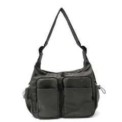 新品 [VITAFELICE] ヴィータフェリーチェ 13ポケット ナイロンショルダーバッグ レディース メンズ inb-10201z (チャコール)