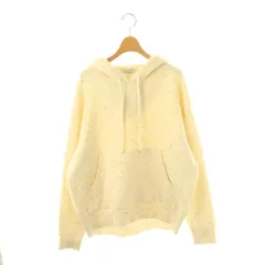 シンプリシテェ SIMPLICITE 25AW カラーネップフードプルオーバー ニットパーカー アイボリー マルチカラー /ES ■OS