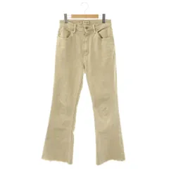 ヤヌーク YANUK ガリャルダガランテ別注 ブーツカットデニム パンツ ストレッチ 25 ベージュ /HK ■OS