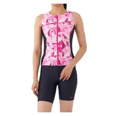 新品 [FILA] レディース カラーブロック柄 ZIP セパレート 314606 ピンク 9号