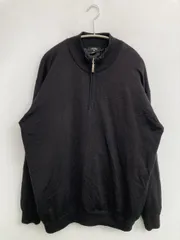 Callaway キャロウェイ ニット/セーター L ブラック 無地 ワンポイント ブランドロゴ ミドル丈 長袖 タートルネック/ハイネック