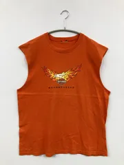 HARLEY-DAVIDSON ハーレーダビッドソン ノースリーブ オレンジ