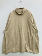 UNIQLO U ユニクロユー スウェット L ベージュ スウェット 無地 長袖