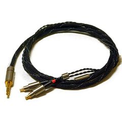 Brise Audio3.5mm3極ステレオミニプラグL字toRCA変換ケーブル - メルカリ
