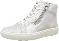 新品 [アキレスソルボ] スニーカー ウォーキングシューズ 本革 歩きやすい 衝撃吸収 レディース 3E ANF 5180 シルバー 22.0 cm 3E