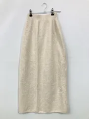 UNIQLO ユニクロ ロングスカート S アイボリー