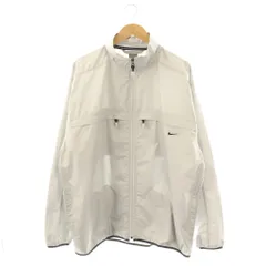 ナイキ NIKE ナイロン ジャケット ジップアップ XL グレー /HK ■OS