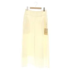 ビアズリー BEARDSLEY ガリャルダガランテ リネンマキシスカート フレアスカート F オフホワイト /ES ■OS ■SH