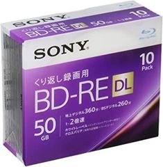 SONYソニー日本製ブルーレイディスクBD-REDL50GB20枚 外装破れあり 