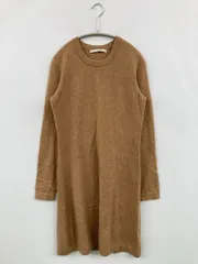 100% Cashmere ワンピース M ブラウン