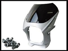 台湾製ビキニカウル180φ シルバー M8取付けボルト/スクリーンボルト