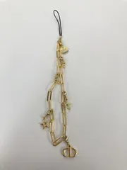 DIOR ディオール チャーム ゴールド