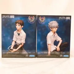『ヱヴァンゲリヲン新劇場版』VIGNETTEUM シンジとカヲル 2種セット フィギュア 非売品 プライズ エヴァンゲリオン