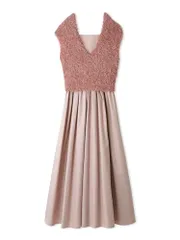 新品 [スナイデル] ラメプルオーバーセットワンピ SWNO244116 レディース PNK 00