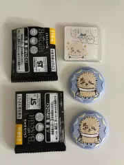 まとめ) ラッコ 刺繍 バッジ マグネット ちいかわ