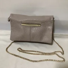 D788　美品　DANIELLE NICOLE　グレージュ　ショルダーバッグ　ダニエルニコル　