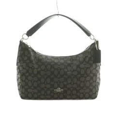 コーチ COACH シグネチャー ワンショルダーバッグ ハンドバッグ 黒 ブラック F54936 /MI ■OS