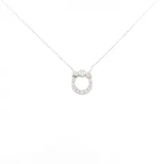 【新品】PT ダイヤモンド ネックレス 0.06CT