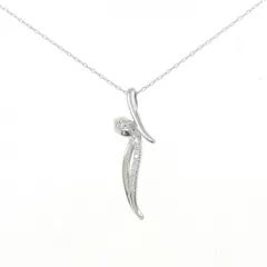 【新品】PT ダイヤモンド ネックレス 0.06CT