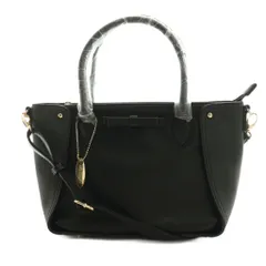 エムズグレイシー M'S GRACY リボン付き2WAYバッグ 黒 ブラック /SS ■OS