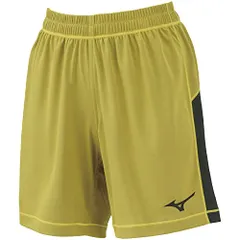 新品 [ミズノ] サッカーウェア リバーシブル ゲームパンツ ジュニア P2MB2195 キッズ サイバーイエロー×グリーン 150