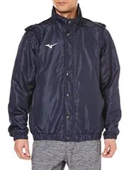 新品 [ミズノ] トレーニングウェア ブレスサーモ 中綿ウォーマーパンツ 32JE7551 ディープネイビー 日本 S (日本サイズS相当)