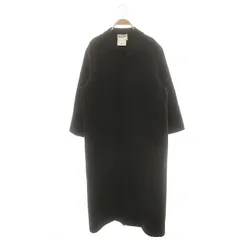 ヤエカ YAECA CONTEMPO パジャマシャツ ロング ジャケット コート コットン S 黒 /NR ■OS