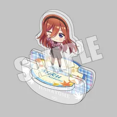 【新品】 ゆらりアクリル -ベストショットを探る三玖- 五等分の花嫁 倉庫