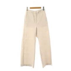 セオリーリュクス theory luxe 25SS LUSH LINEN CLAUDE ワイドパンツ リネン混 034 ラベンダーグレー /ES ■OS