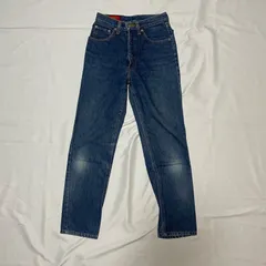 EDWINテーパードJEANSレディース サイズ:30×31 ブルー H-43