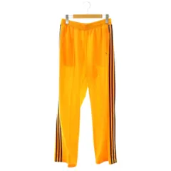 アディダスオリジナルス adidas originals  BECKENBAUER TRACKPANTトラックパンツ ジャージ ワイド イージー XS オレンジ 黒 IK9155 /CX ■OS