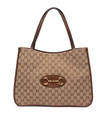 グッチ トートバッグ ホースビット 1955 GGキャンバス 623694 525040 レディース GUCCI
