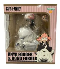 美品 コトブキヤ SPY×FAMILY 1/7 アーニャ・フォージャー ＆ ボンド・フォージャー フィギュア