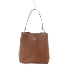 コーチ COACH タウンバケット ショルダーバッグ ハンド レザー 茶色 ブラウン 91122 /RI ■OS