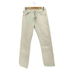 リーバイス Levis 90s イギリス製 501 0122 ボタンフライ ホワイトデニムパンツ メンズ  W30 L32