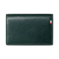 新品 [ミラグロ] Bonaudo社製パルメラートゴートレザー 名刺入れ (名刺れ 名刺 大容量 ゴート レザー 本革 メンズ ユニセックス) CA-PG-544 (グリーン)