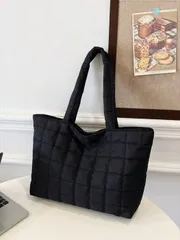 バッグ レディース トートバッグ 無地キャンバス、大容量小型刺繍糸入れ、シンプルでカジュアル、通勤用女性服、ショルダートートバッグ、学生用トートバッグ、多数のポケット、ビーチ、学校、仕事、日常使いに最適