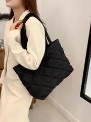 バッグ レディース トートバッグ 超軽量大容量キルティングトートバッグ キルティング