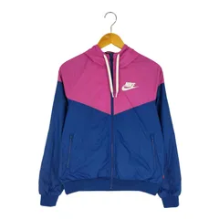 ナイキ NIKE 裏地メッシュ スウッシュロゴプリント 切替 WR JKT ウインドランナージャケット レディース import：S 