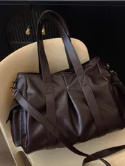 バッグ レディース トートバッグ プレミアム レディース通勤トートバッグ、高品質 大容量 多用途 柔らかい本革ハンドバッグ