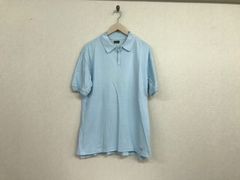 90s Calvin Klein ポロシャツ 天竺 スカイブルー 半袖 メンズ - メルカリ