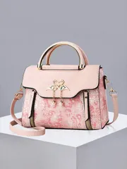 バッグ レディース ショルダーバッグ レディース 無地ミニハンドバッグ、トップハンドル クロスボディバッグ、ファッションミニショルダーコインケース バックル付き