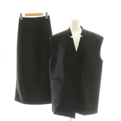 AMERI / アメリ | OTONA MUSE LONG VEST WITH PANTS セットアップ ベスト パンツ | S | ブラック | レディース Ameri（アメリ）の「OTONA MUSE LONG VEST WITH PANTS（サロペット