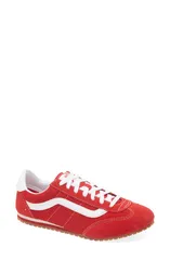 バンズ レディース シューズ スニーカー Vansuper Lowpro Sneakeracing Red レッド