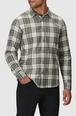 アウトドアリサーチ メンズ トップス シャツ Outdooresearch Ravenna Performance Flannel ButtonUp Shirt Rainforest Plaid チェのサムネイル