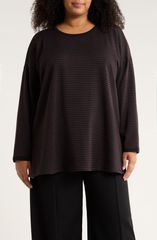 エイリーンフィッシャー レディース アウター パーカー・スウェット リラックスフィット Eileen Fisher Stripe Relaxed Fitunicassis ストライプ