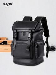 バッグ メンズ バックパック メンズカジュアルバックパック、ファッショナブルなフリップカバーバックパック、軽量でポータブル、旅行、キャンプ、ハイキング、学校、学生、キャンパス、若者、必需品ギフトに適しています