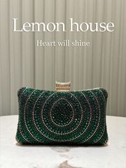 バッグ レディース ドレスバッグ 1個 ラインストーンデコ エレガントな婦人用イブニングクラッチバッグ、取り外し可能な肩掛けストラップ付き、結婚式、パーティー、ガラ等の正式な場面に適しています