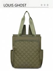 バッグ レディース バックパック 女性用 無地 多機能 大容量バックパック、カジュアル ミニマリスト スチューデントバックパック、カレッジスタイル シンプル ショルダーバッグ、ハンドバッグ、多目的バックパック、学校